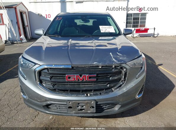 3GKALMEV7LL335940 2020 GMC TERRAIN Gray Вид спереду