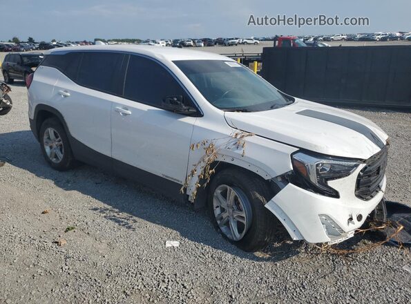 3GKALMEV7ML336491 2021 GMC TERRAIN White Delantero derecho
