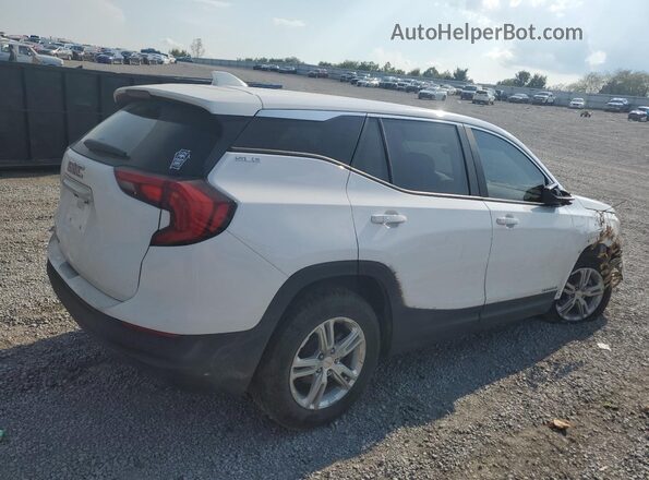 3GKALMEV7ML336491 2021 GMC TERRAIN White Trasero derecho