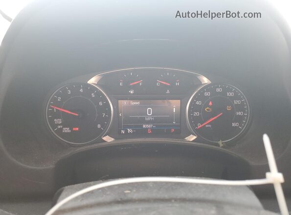 3GKALMEV7ML336491 2021 GMC TERRAIN White Vista del cuadro de instrumentos