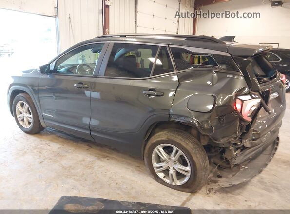 3GKALMEV8ML358354 2021 GMC TERRAIN Gray Tył lewy