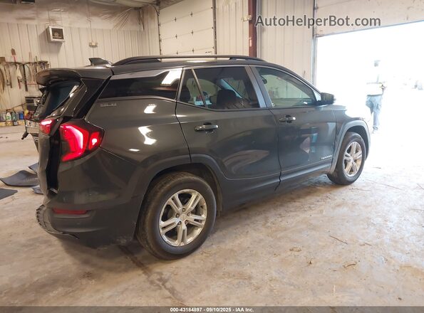 3GKALMEV8ML358354 2021 GMC TERRAIN Gray Tył prawy