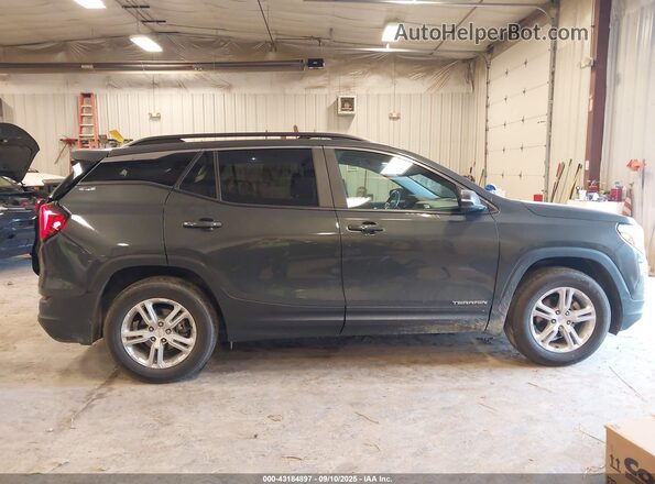 3GKALMEV8ML358354 2021 GMC TERRAIN Gray Widok wnętrza z tyłu