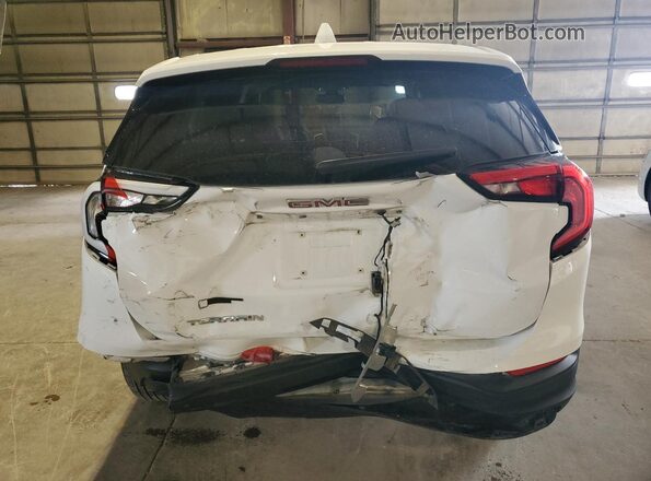 3GKALMEV9LL130636 2020 GMC TERRAIN White Вид ззаду