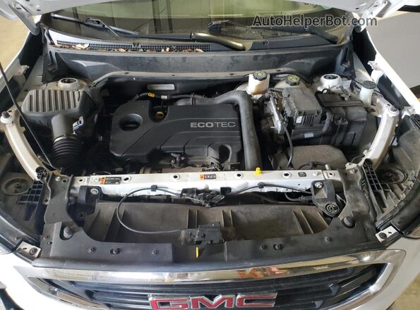 3GKALMEV9LL130636 2020 GMC TERRAIN White Вид підкапотного простору