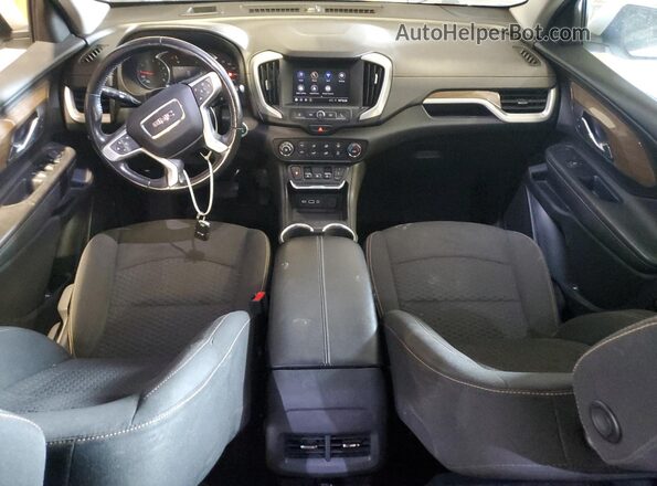 3GKALMEV9LL130636 2020 GMC TERRAIN White Вид панелі приладів
