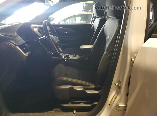 3GKALMEV9LL130636 2020 GMC TERRAIN White Вид салону спереду