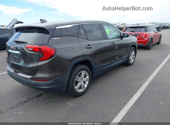 3GKALMEV9LL158114 2020 GMC TERRAIN Brown Задня права чверть