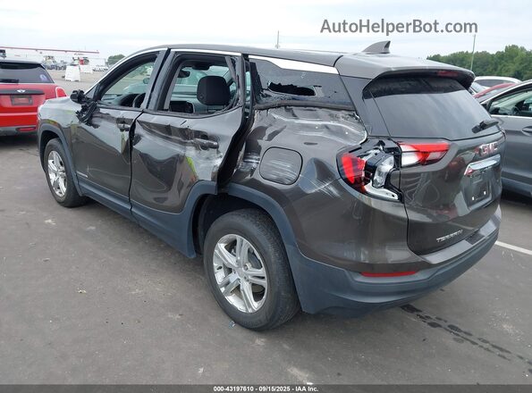 3GKALMEV9LL158114 2020 GMC TERRAIN Brown Задня ліва чверть