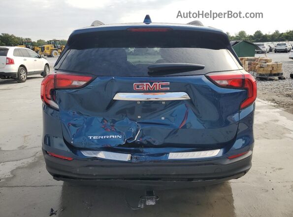 3GKALMEV9LL339584 2020 GMC TERRAIN Blue Հետևի տեսք