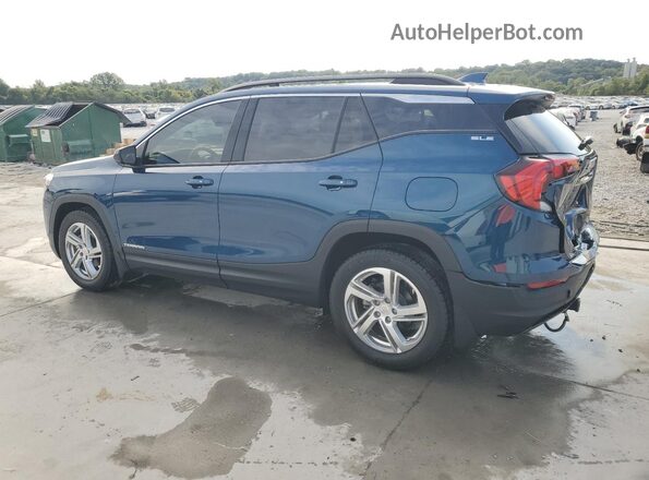 3GKALMEV9LL339584 2020 GMC TERRAIN Blue Հետևի ձախ