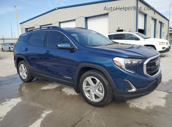 3GKALMEV9LL339584 2020 GMC TERRAIN Blue Առջևի աջ
