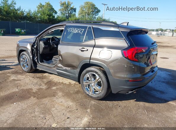 3GKALMEVXLL176752 2020 GMC TERRAIN Pewter Задняя левая четверть