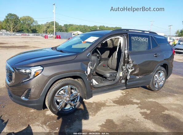 3GKALMEVXLL176752 2020 GMC TERRAIN Pewter Вид спереди