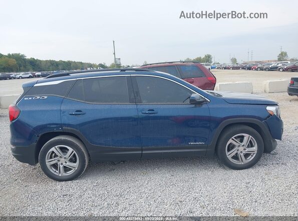 3GKALMEVXLL228428 2020 GMC TERRAIN Blue Вид задньої частини салону