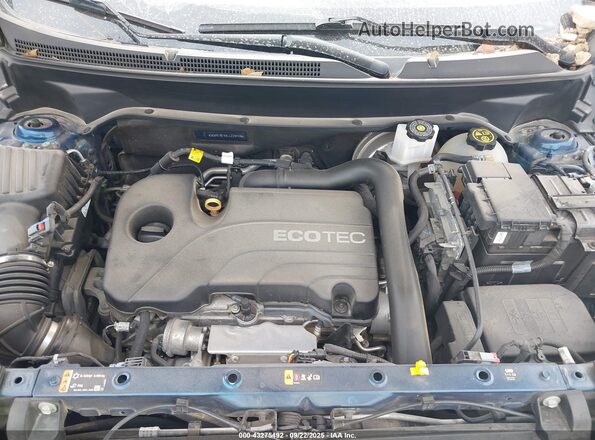 3GKALMEVXLL228428 2020 GMC TERRAIN Blue Вид ззаду