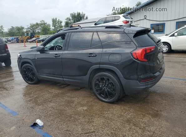 3GKALMEVXML330037 2021 GMC TERRAIN Black უკანა მარცხენა