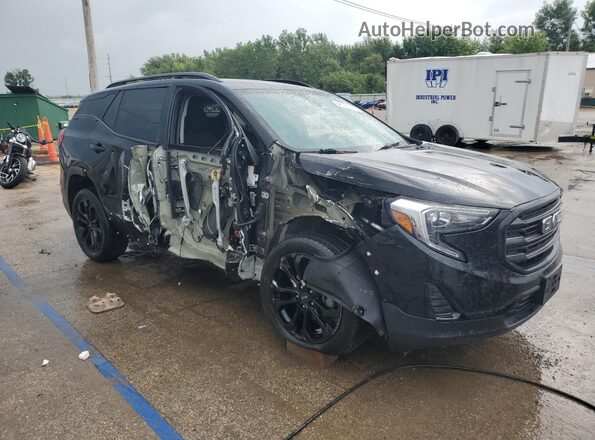 3GKALMEVXML330037 2021 GMC TERRAIN Black წინა მარჯვენა