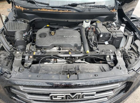 3GKALMEVXML330037 2021 GMC TERRAIN Black ძრავის განყოფილების ხედი