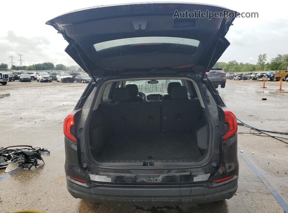 3GKALMEVXML330037 2021 GMC TERRAIN Black უკანა ხედი