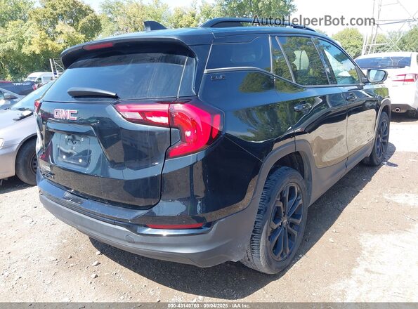 3GKALMEVXML331317 2021 GMC TERRAIN Black Հետևի աջ