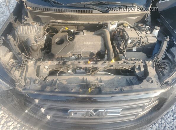 3GKALMEVXML375902 2021 GMC TERRAIN Black Engine compartment view