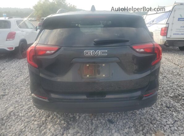 3GKALMEVXML375902 2021 GMC TERRAIN Black Rear view