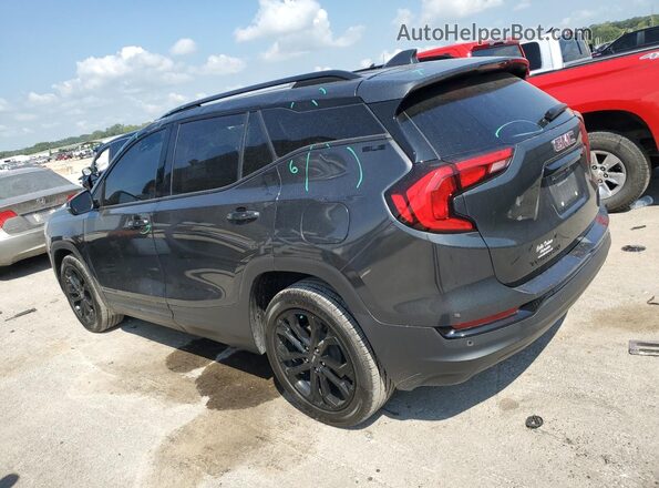 3GKALMEVXML388021 2021 GMC TERRAIN Gray Rear left