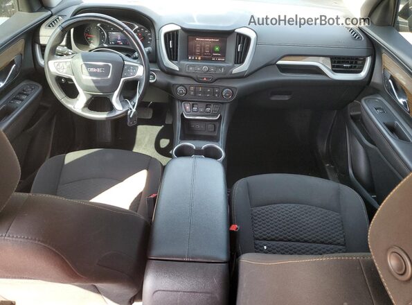 3GKALMEVXML388021 2021 GMC TERRAIN Gray Dashboard view
