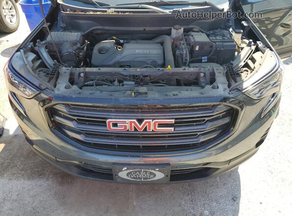 3GKALMEVXML388021 2021 GMC TERRAIN Gray Engine compartment view