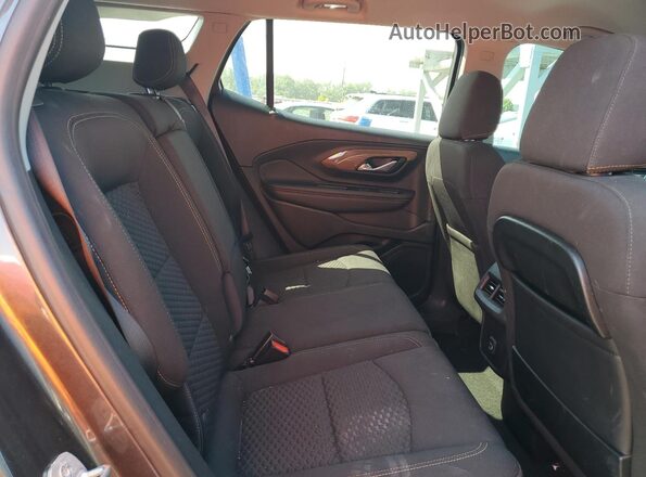 3GKALMEVXML388021 2021 GMC TERRAIN Gray Rear interior view