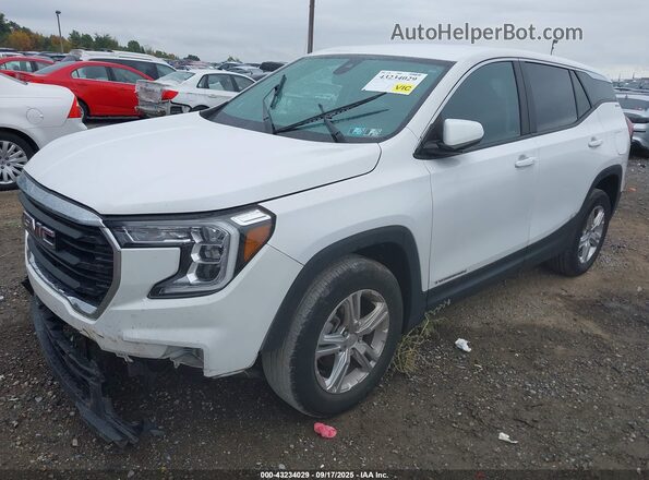 3GKALMEVXNL274702 2022 GMC TERRAIN Белый Вид спереди