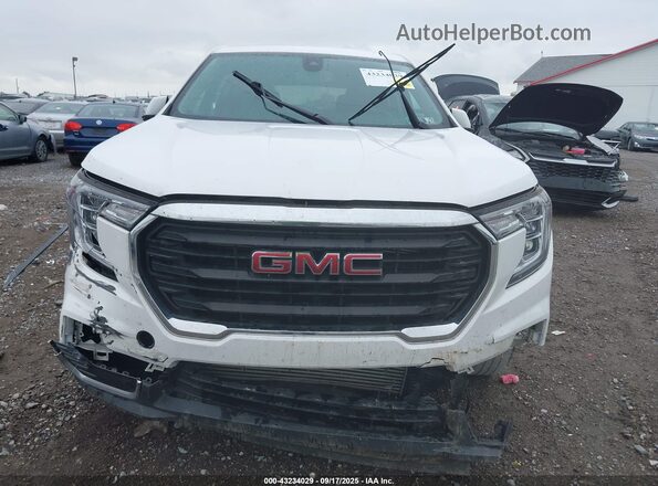 3GKALMEVXNL274702 2022 GMC TERRAIN Белый Вид щитка приборов