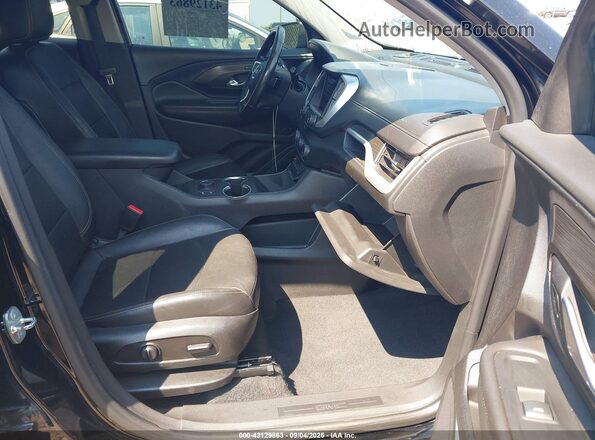 3GKALPEV0ML389647 2021 GMC TERRAIN Black Front interior view
