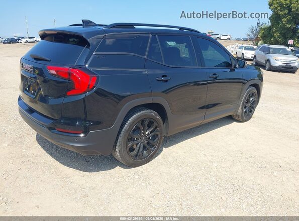 3GKALPEV0ML389647 2021 GMC TERRAIN Black Rear right