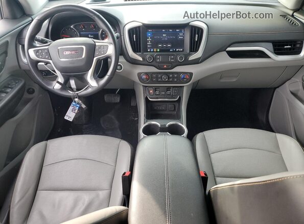 3GKALPEV3ML359073 2021 GMC TERRAIN White Widok deski rozdzielczej