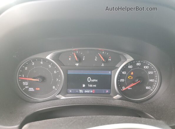 3GKALPEV3ML359073 2021 GMC TERRAIN White Widok zestawu wskaźników