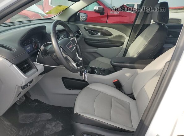 3GKALPEV3ML359073 2021 GMC TERRAIN White Widok wnętrza z przodu