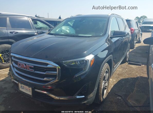 3GKALPEV4LL242195 2020 GMC TERRAIN Black Передня ліва чверть