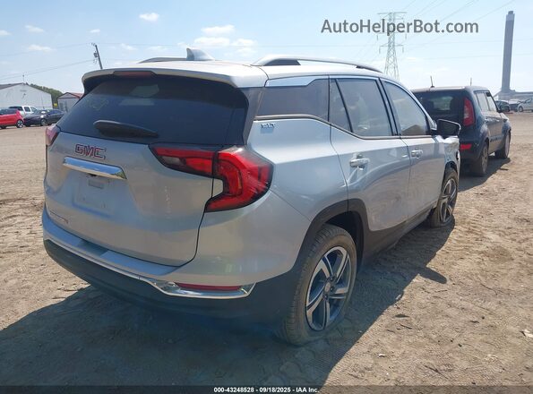 3GKALPEV4ML338345 2021 GMC TERRAIN Silver Tył prawy