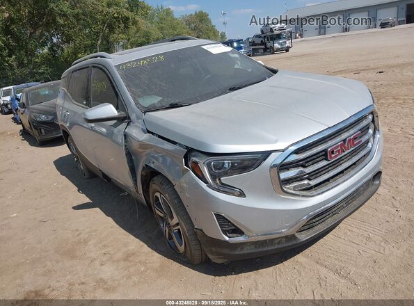 3GKALPEV4ML338345 2021 GMC TERRAIN Silver Widok z przodu