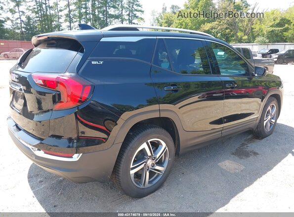 3GKALPEV4ML344176 2021 GMC TERRAIN Black Tył prawy