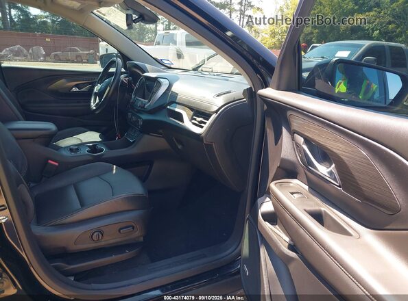 3GKALPEV4ML344176 2021 GMC TERRAIN Black Widok wnętrza z przodu