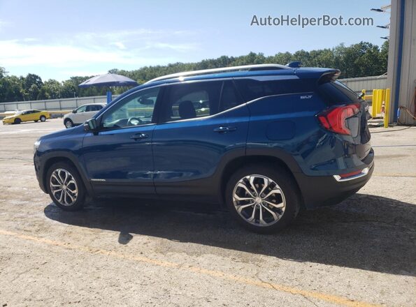 3GKALPEV4ML382250 2021 GMC TERRAIN Blue Tył lewy