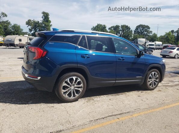 3GKALPEV4ML382250 2021 GMC TERRAIN Blue Tył prawy
