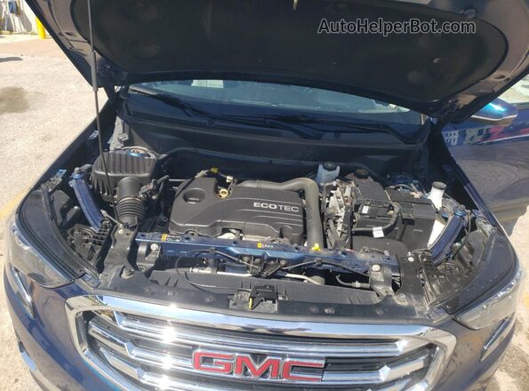 3GKALPEV4ML382250 2021 GMC TERRAIN Blue Widok komory silnika