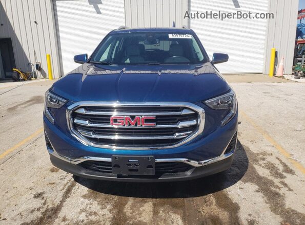 3GKALPEV4ML382250 2021 GMC TERRAIN Blue Widok z przodu