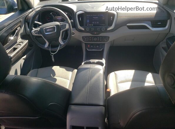 3GKALPEV4ML382250 2021 GMC TERRAIN Blue Widok deski rozdzielczej