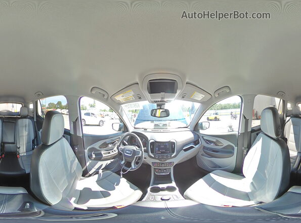 3GKALPEV4ML382250 2021 GMC TERRAIN Blue Widok wnętrza 360 stopni