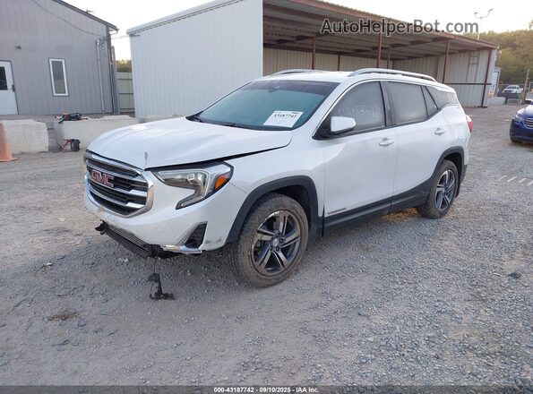 3GKALPEV7LL228551 2020 GMC TERRAIN White Передня ліва чверть